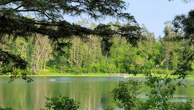 2021 Lintelmann, Douglas Lodge Fishing Pier from The Old Timers Cabin, Itasca State Park